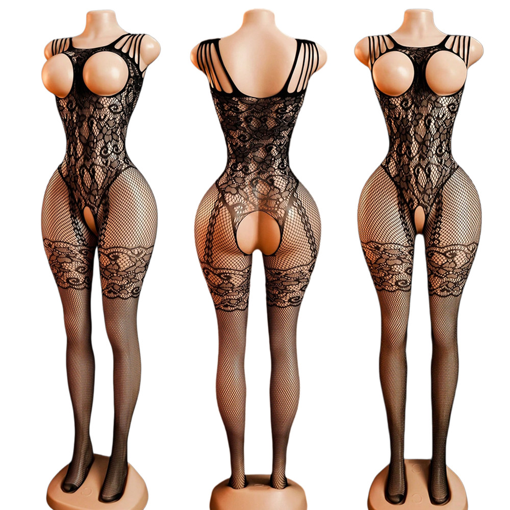 Sheer Mesh Bra - Open Bra Bodystockings Sexy Adult One