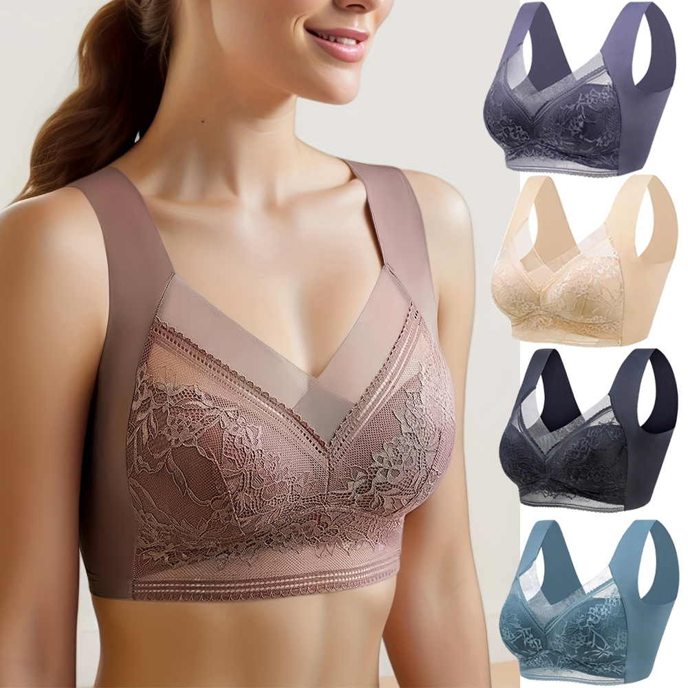 Full Coverage Bra - L-6L Women Large Bra Push Up