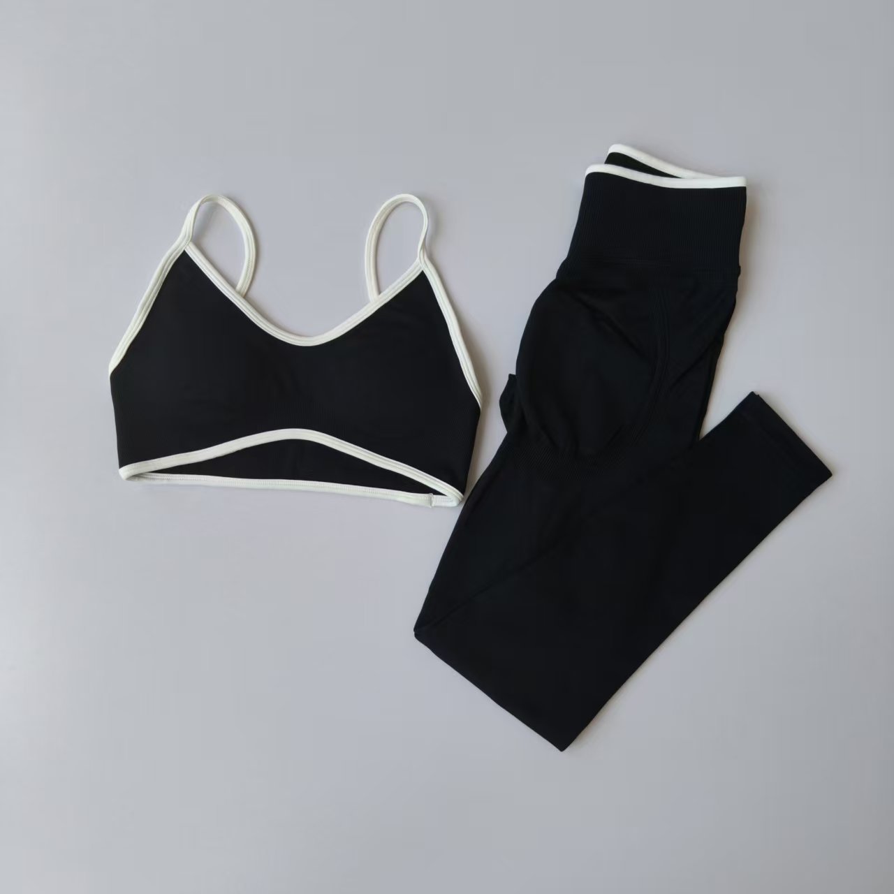 Seamless 2PCS Legging Sets Wom - огляд і ціна Sports Bra Racerback