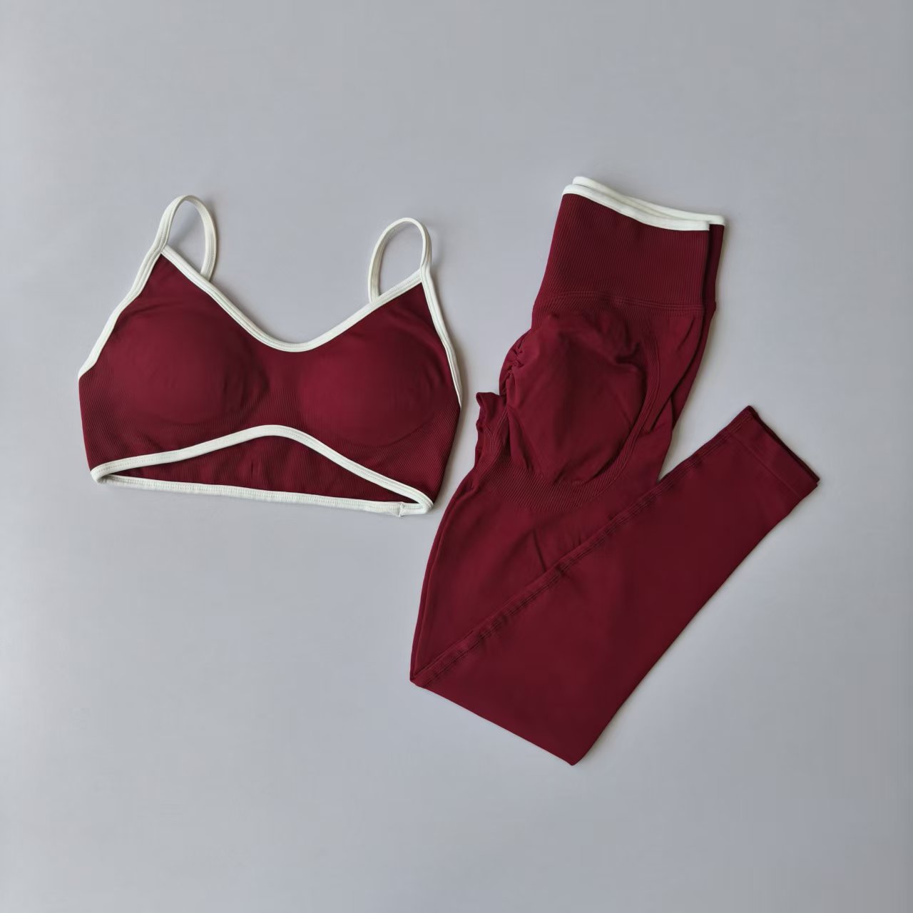Seamless 2PCS Legging Sets Wom - огляд і ціна Sports Bra Racerback