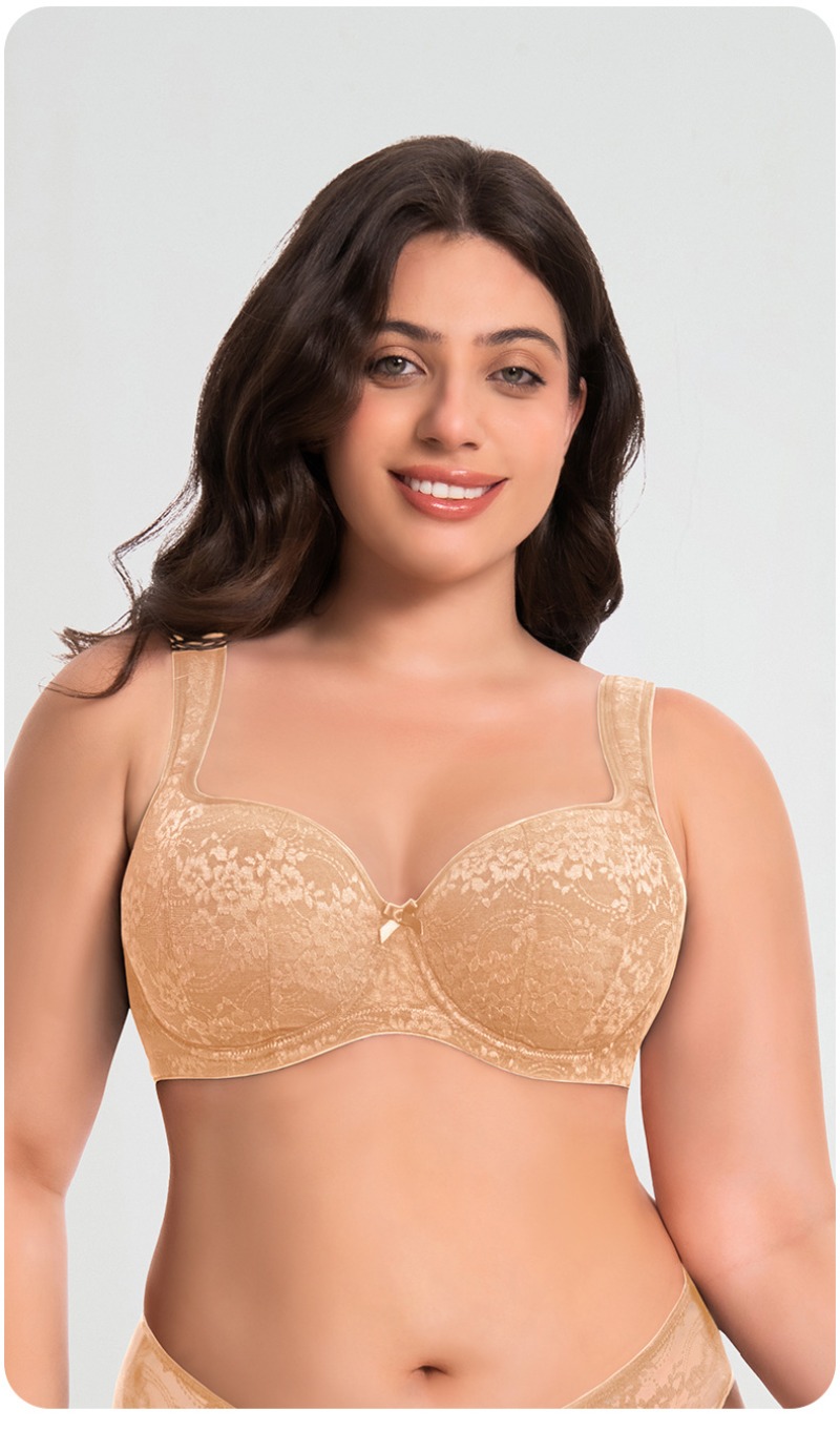 Full Coverage Bras for Large B - огляд і ціна Minimizer Bra Women