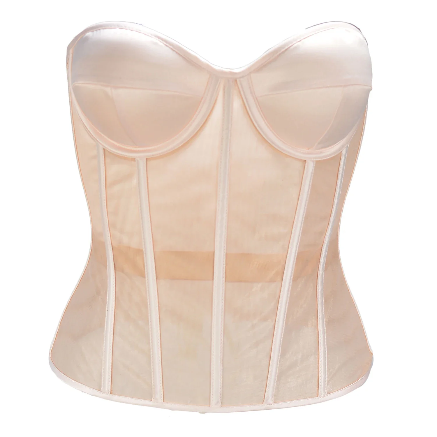 Abdominal Corset Double Layer  - огляд і ціна Sheer Mesh Bra
