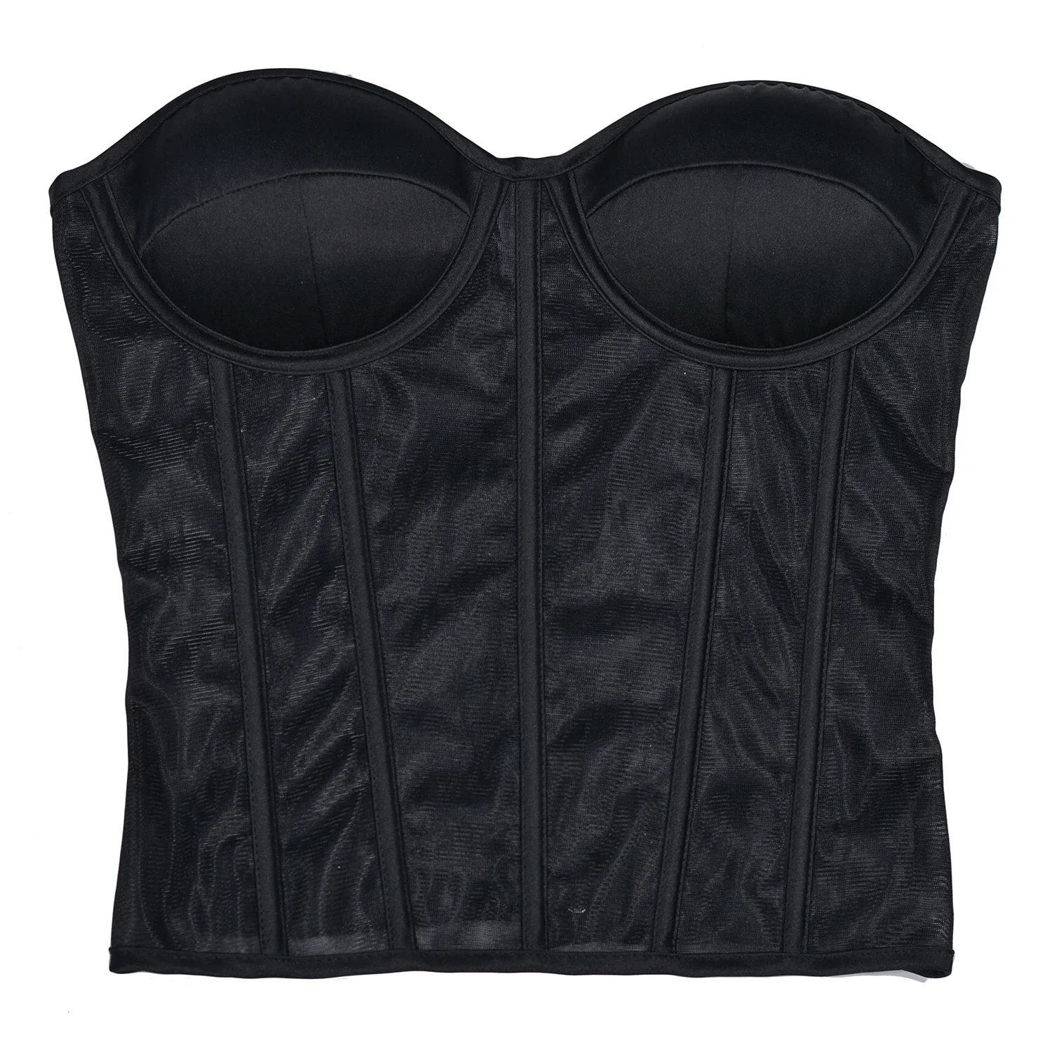 Abdominal Corset Double Layer  - огляд і ціна Sheer Mesh Bra