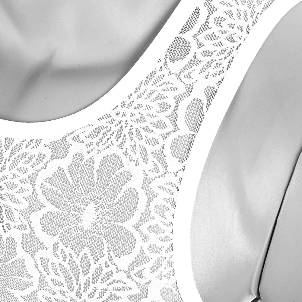 Sexy Mens Lace Sheer Crop Tops - огляд і ціна Sheer Bra Lace