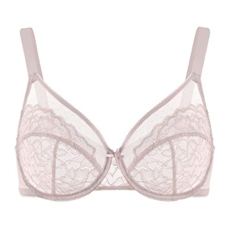 Plus Size Lace Bra French Push - огляд і ціна Sheer Bra Lace