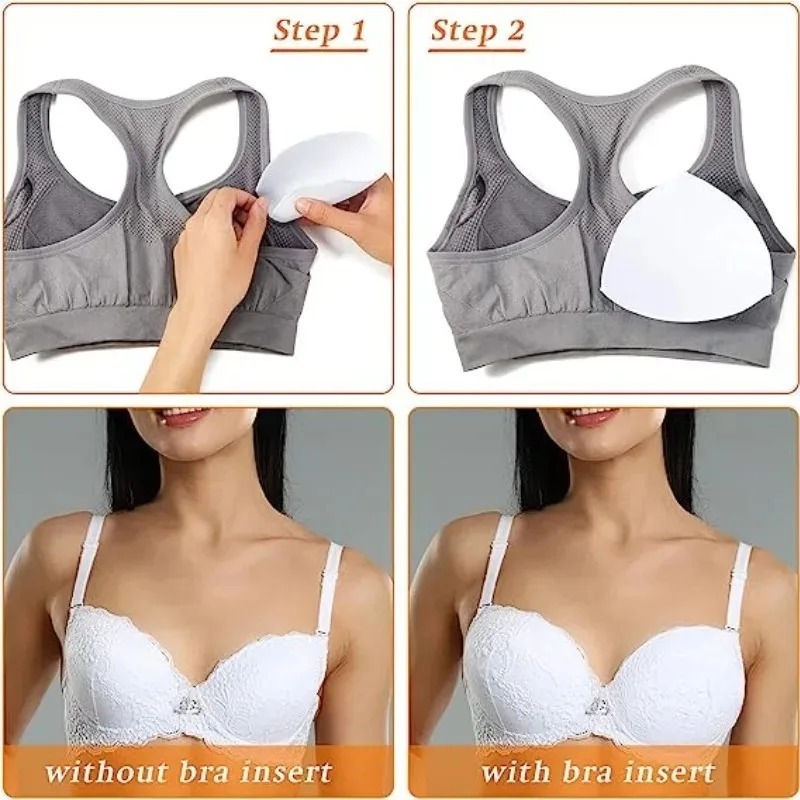 Bra Pad Ventilation Triangle C - огляд і ціна Push Up Bra Silicone
