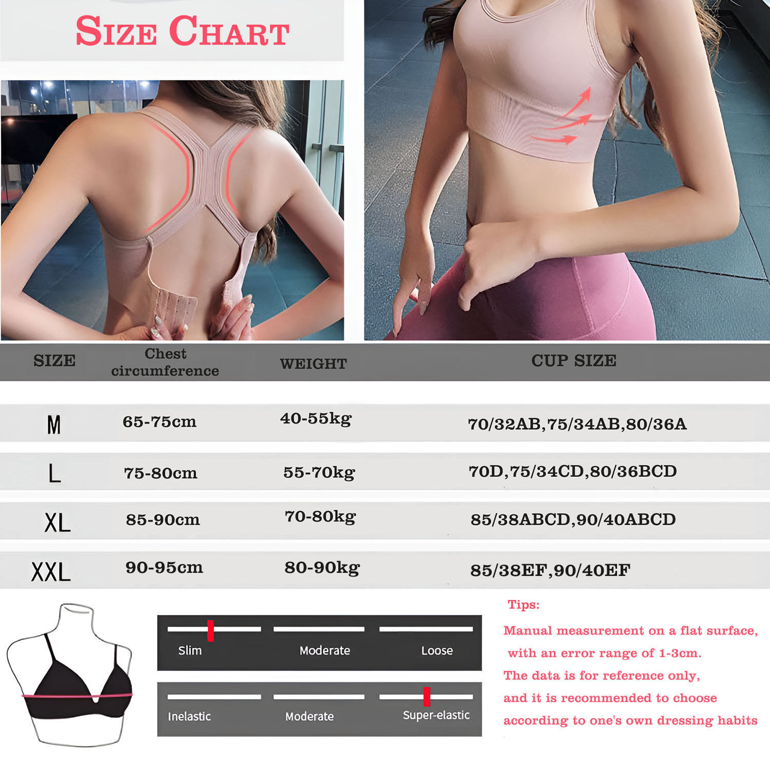 Women's Cross Back Sports Bra  - огляд і ціна Full Coverage Bra