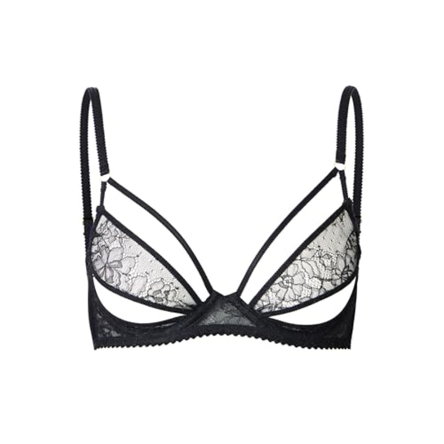 Faye Women's Sexy Lace Bra, Ba - огляд і ціна Demi Bra Balconette