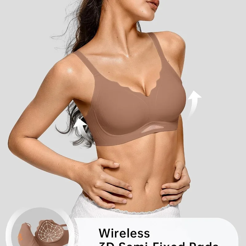 Women’s Wireless Bras Scallope - огляд і ціна Wirefree Bra Comfort