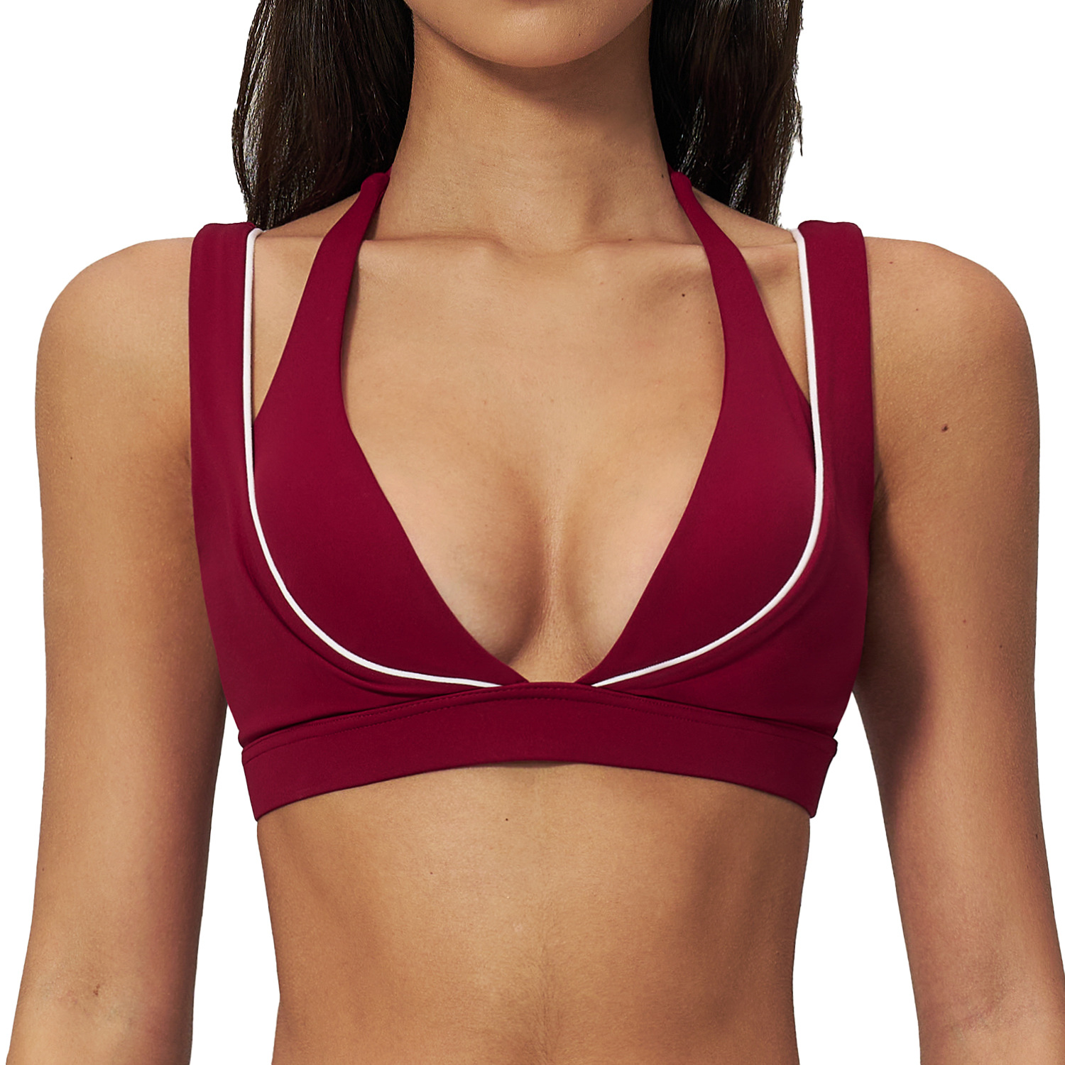 Yoga Underwear Women Sports Br - огляд і ціна Plunge Bra Push Up
