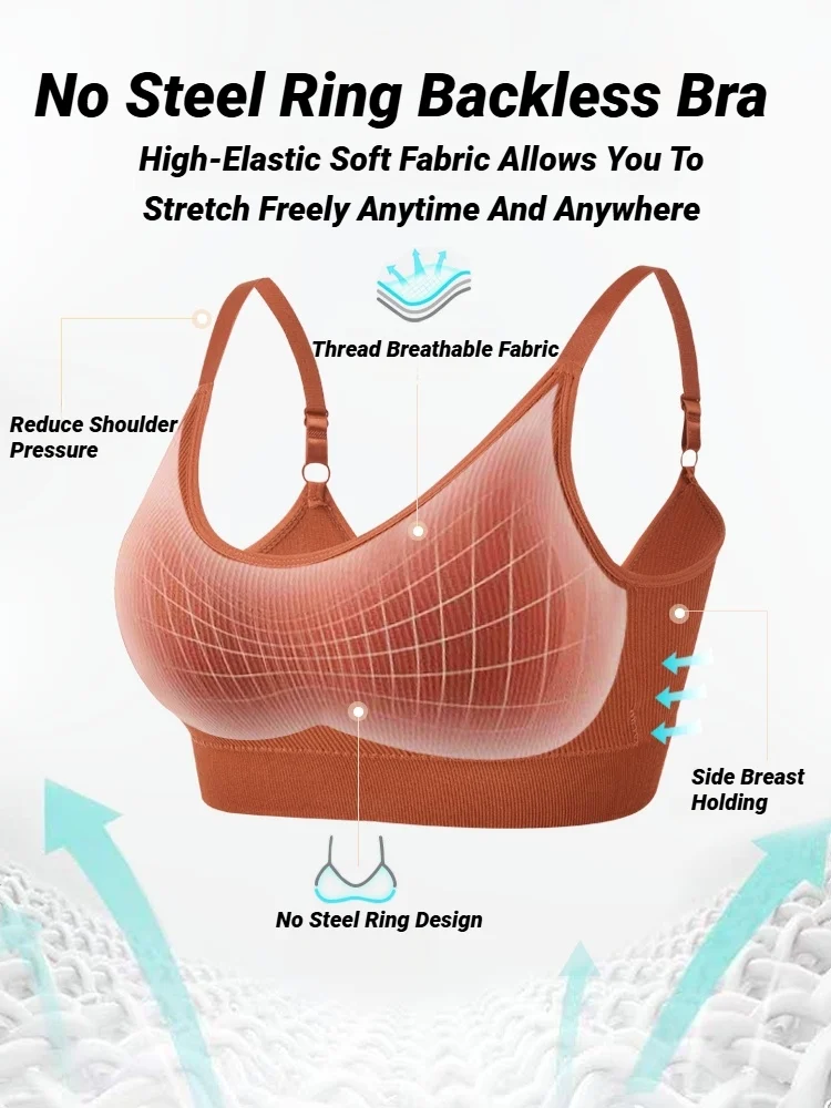 Sexy Seamless Brassiere Bras F - огляд і ціна Sleep Bra Bralette